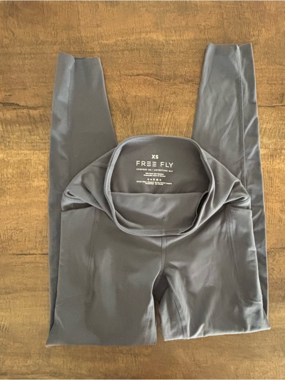 Free Fly Apparel Women's Gray Leggings